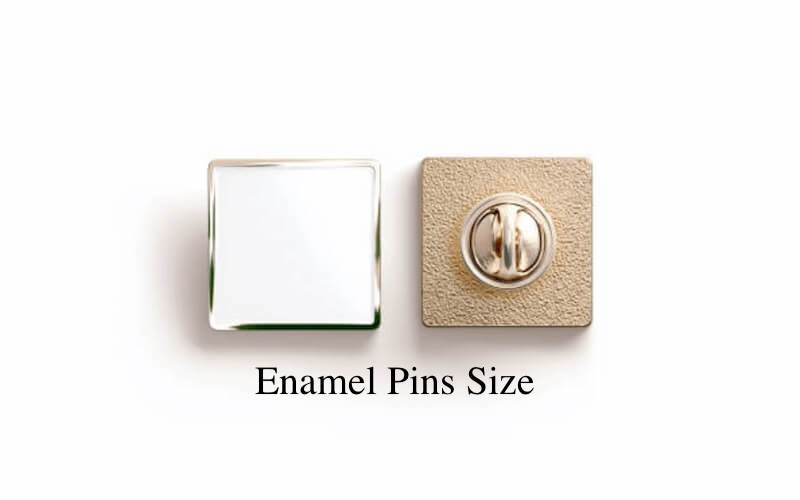 Enamel Pins Size