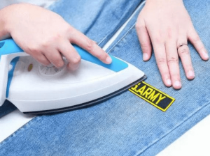 how to iron on patches