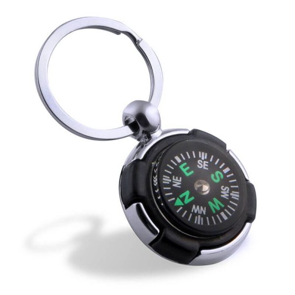 Compass Keychain-1