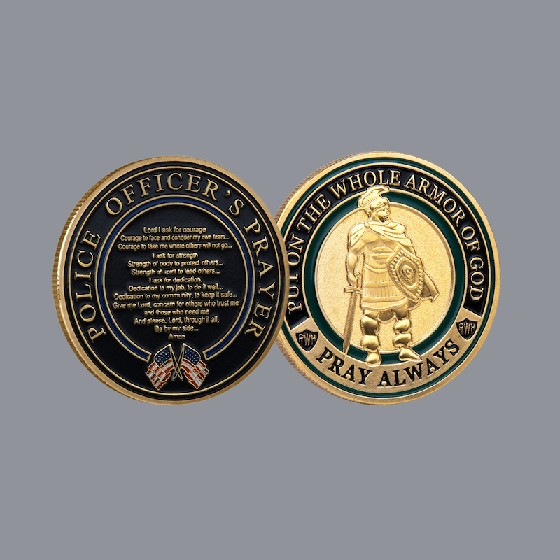 Custom Police Challenge Coins 