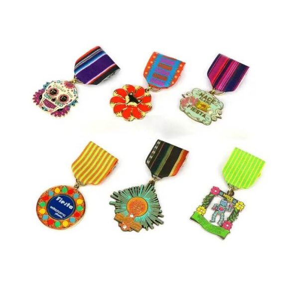 Custom Made Fiesta Medals - Design Your Own Fiesta Medal