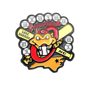 copperheads trading pin