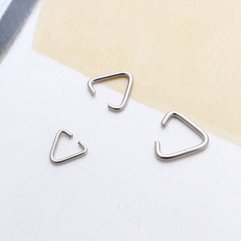 Triangle Open Jump Ring Coordinating