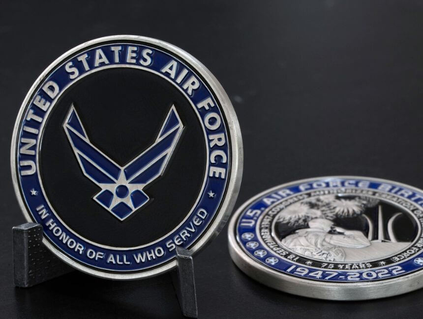 Airforce Challenge Coins-1