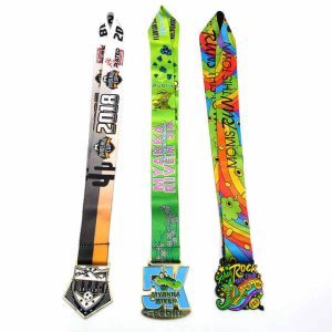 Sublimated Ribbons For Medals