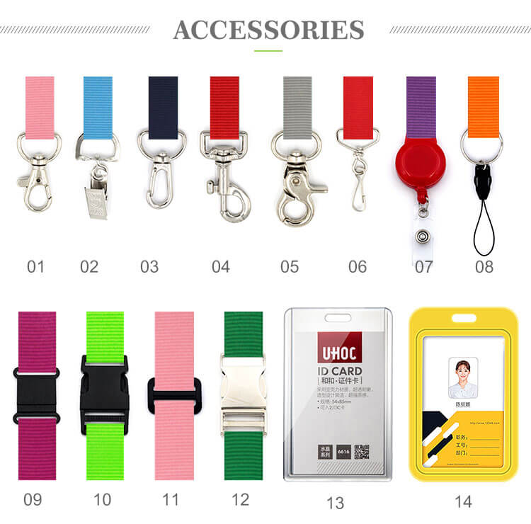 Sublimated Ribbons accessories