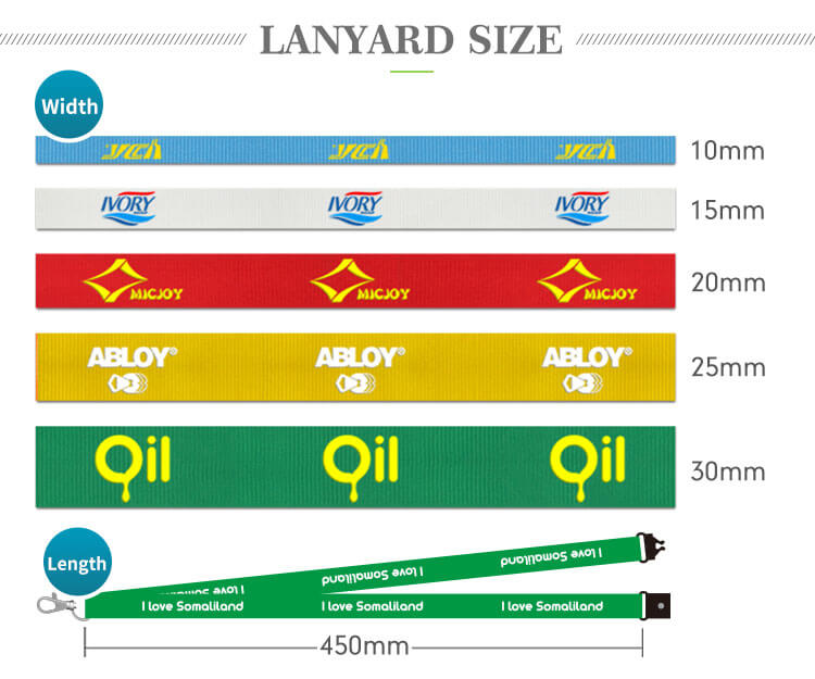 Sublimated Ribbons width